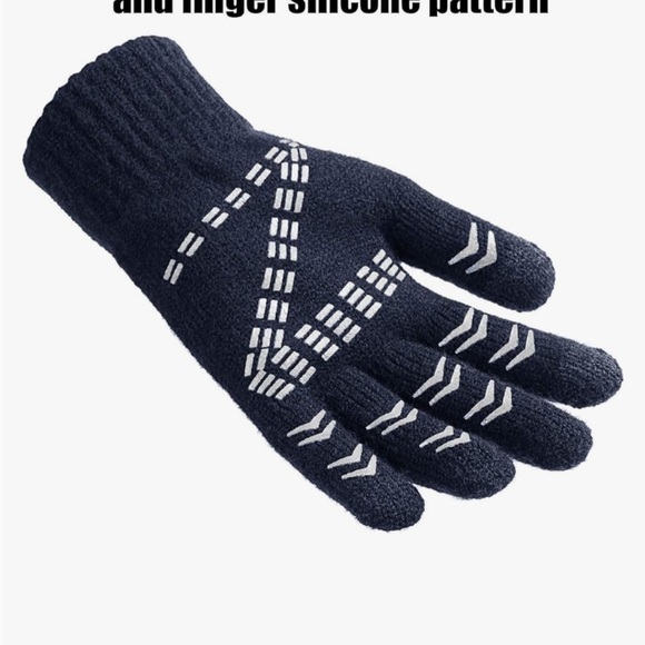 NWT Winter Gloves Touchscreen Anti-slip Knit Thermal Glove Warm for Men & Women - Picture 5 of 6